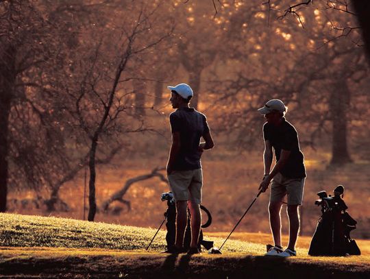 Grab a tee-time at the golf course