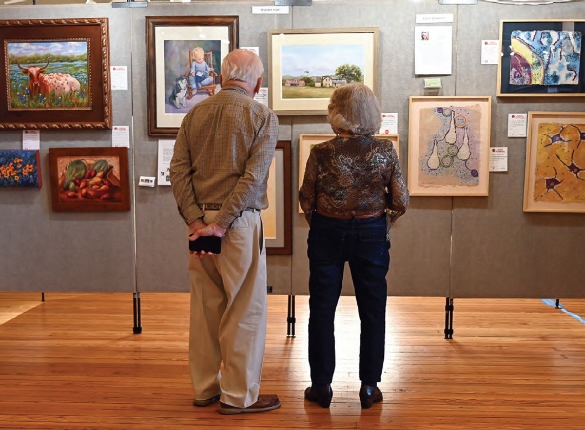 Local Visual Arts on Display Die Künstler von Fredericksburg Art Show