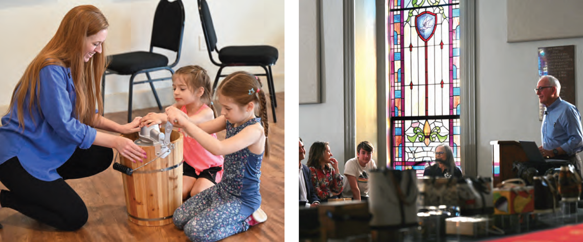 Vereins Kirche activities