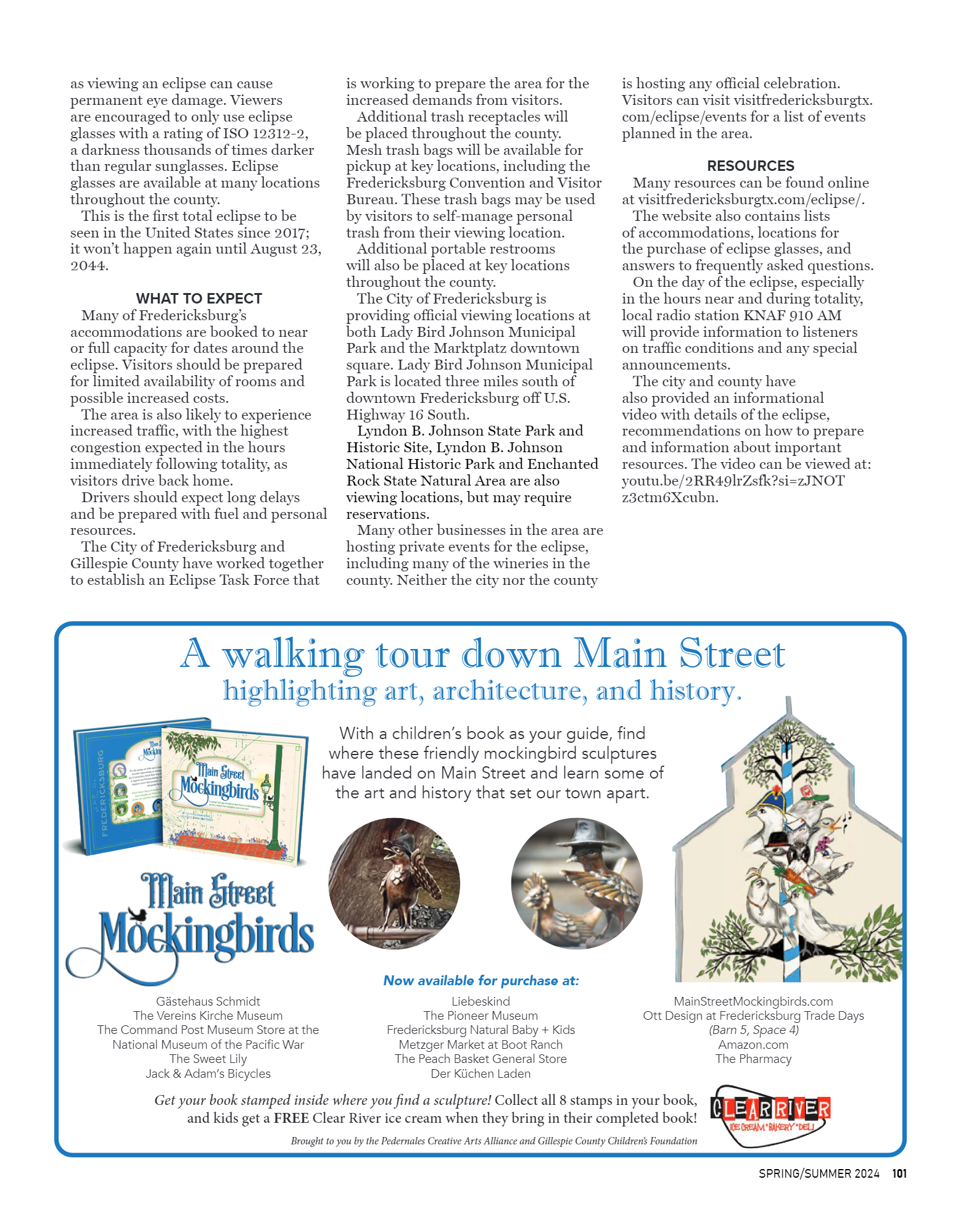 GoFredericksburg Visitors Guide Spring / Summer 20 - page 101