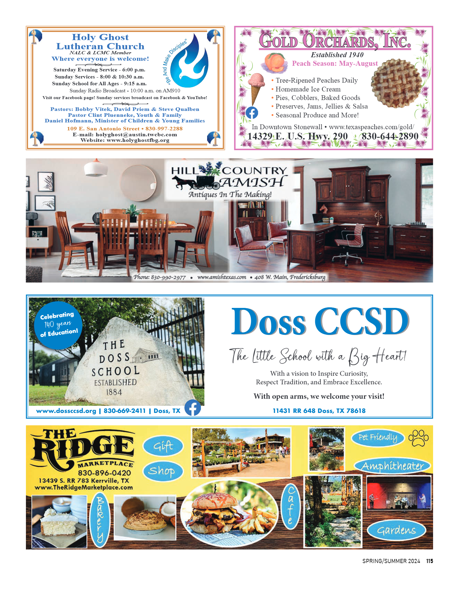 GoFredericksburg Visitors Guide Spring / Summer 20 - page 115