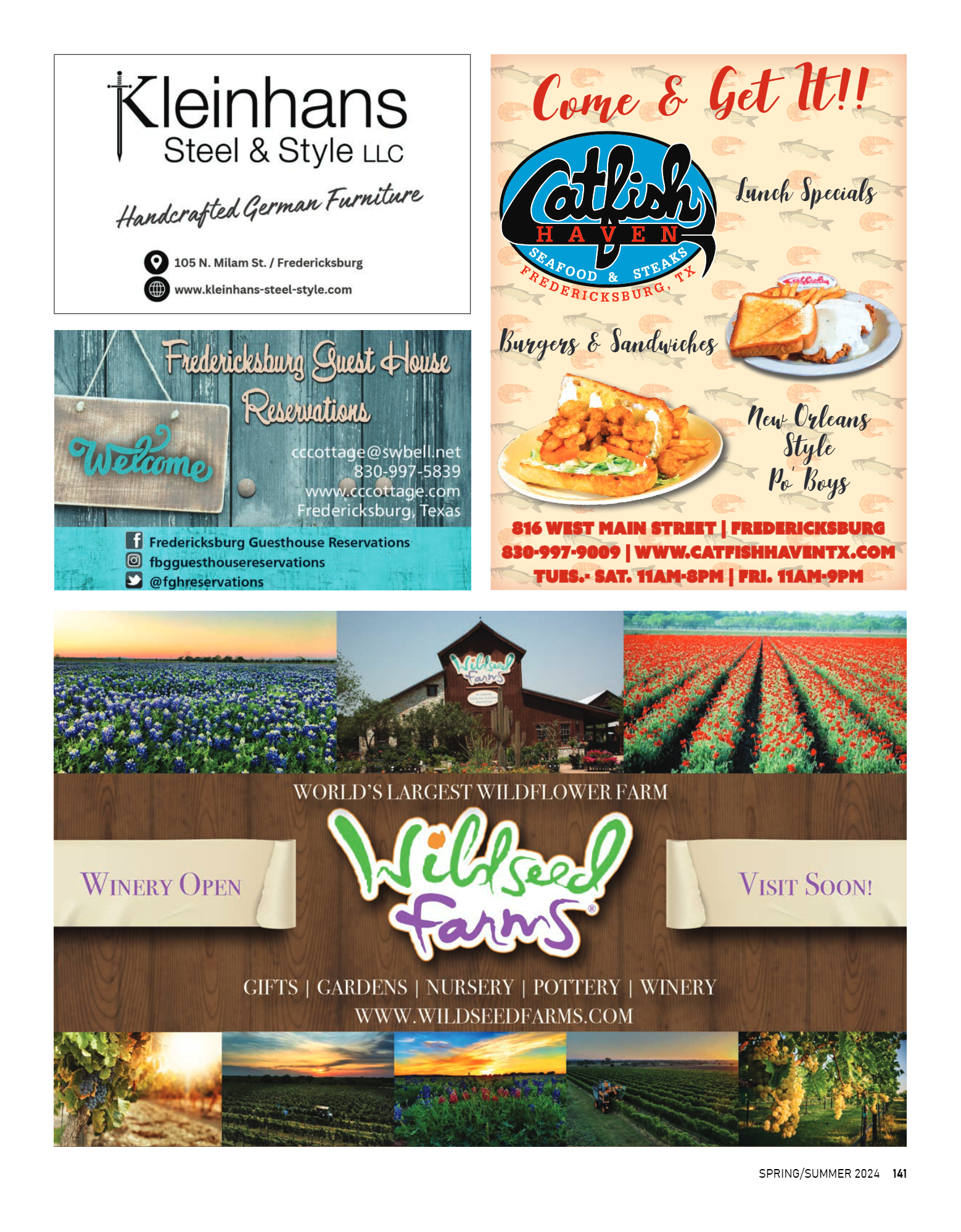 GoFredericksburg Visitors Guide Spring / Summer 20 - page 141