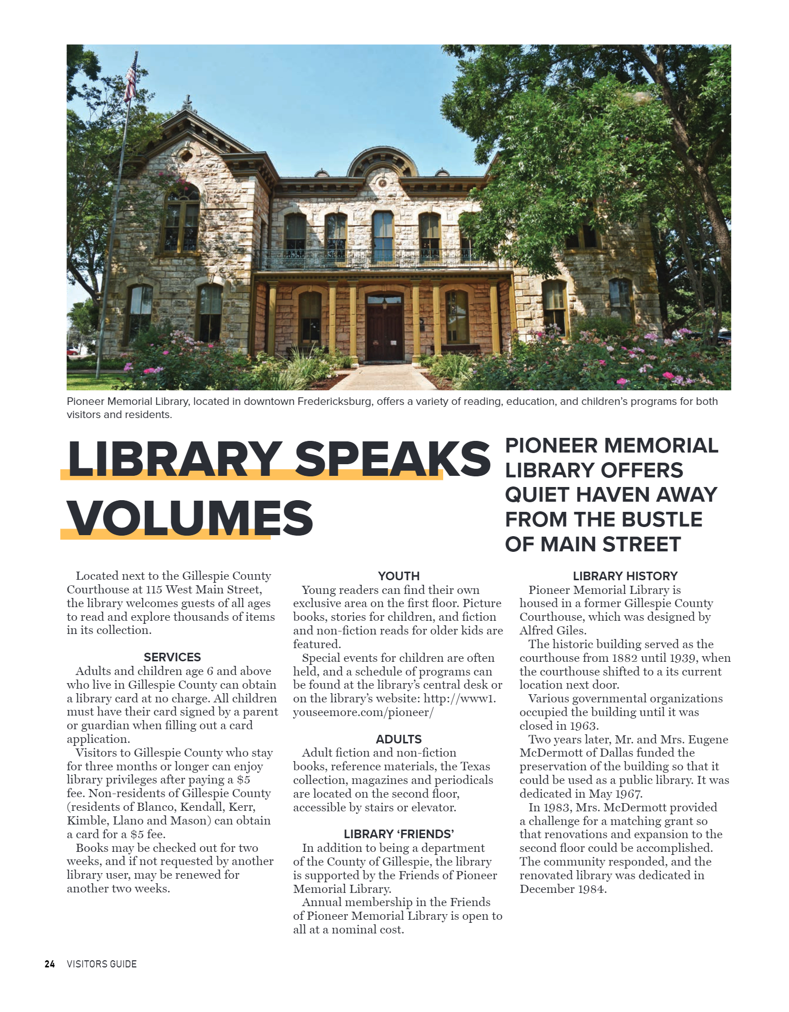 GoFredericksburg Visitors Guide Spring / Summer 20 - page 24