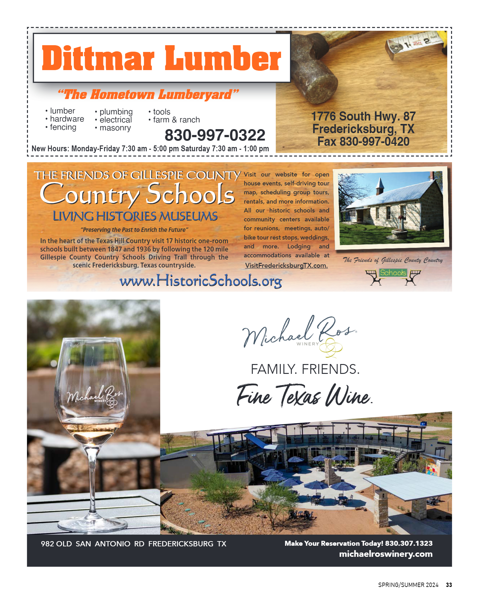 GoFredericksburg Visitors Guide Spring / Summer 20 - page 33