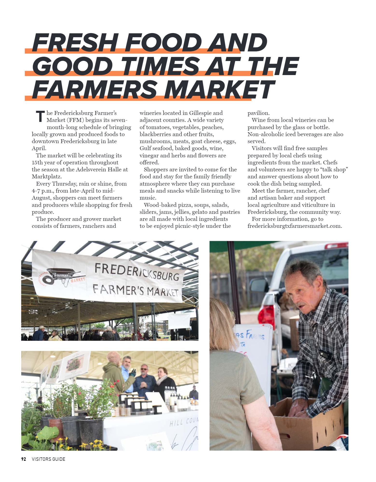 GoFredericksburg Visitors Guide Spring / Summer 20 - page 92