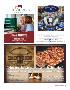 GoFredericksburg Visitors Guide Spring / Summer 20 - page 111