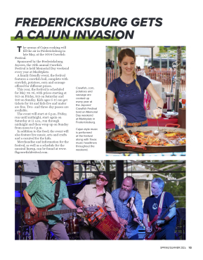 GoFredericksburg Visitors Guide Spring / Summer 20 - page 113