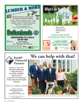 GoFredericksburg Visitors Guide Spring / Summer 20 - page 18