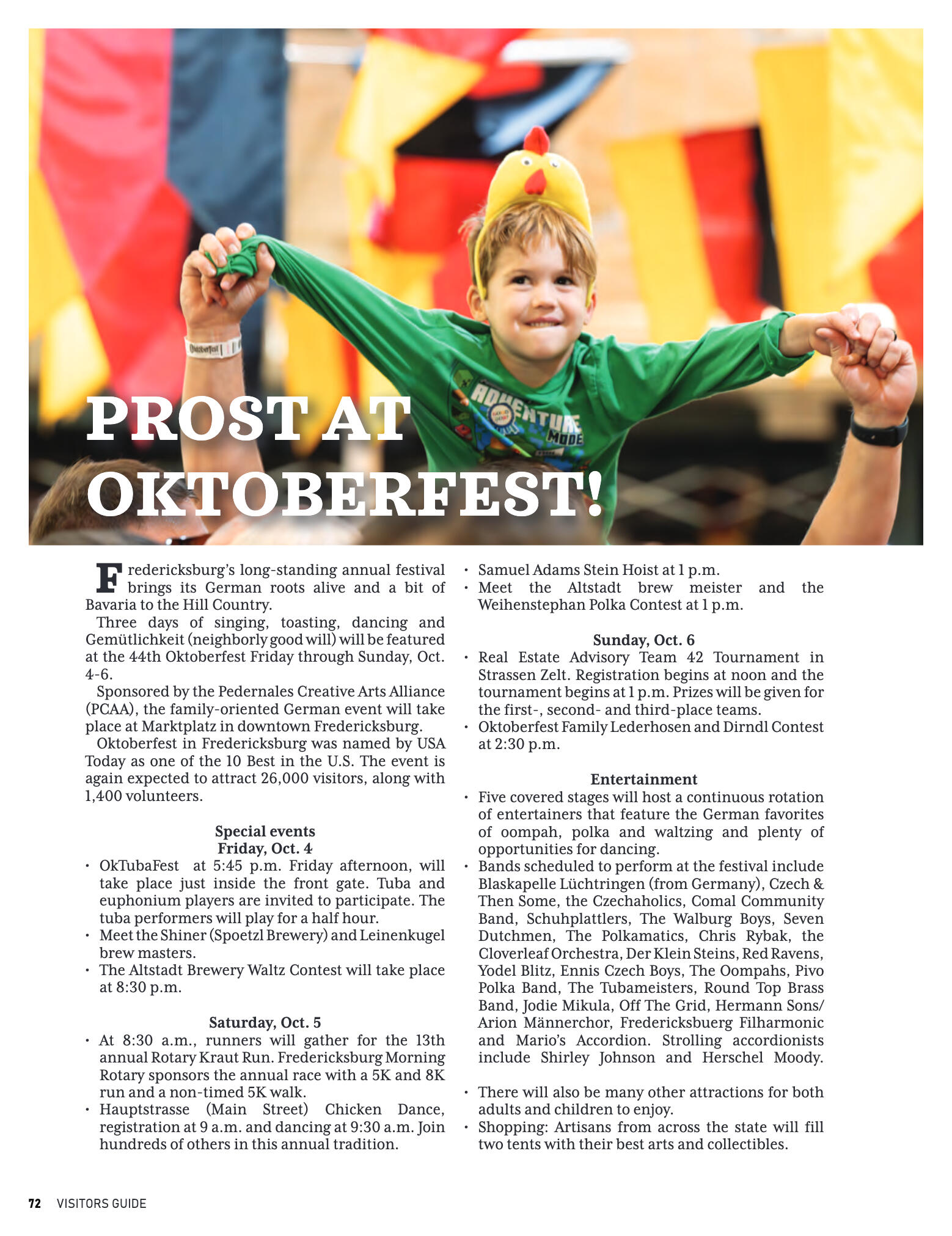 GoFredericksburg Visitors Guide Fall / Winter 2024 - page 72