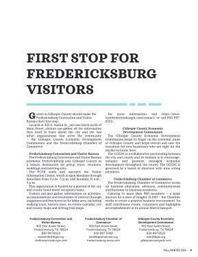 GoFredericksburg Visitors Guide Fall / Winter 2024 - page 11