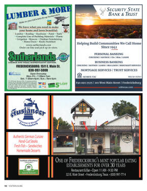 GoFredericksburg Visitors Guide Fall / Winter 2024 - page 132