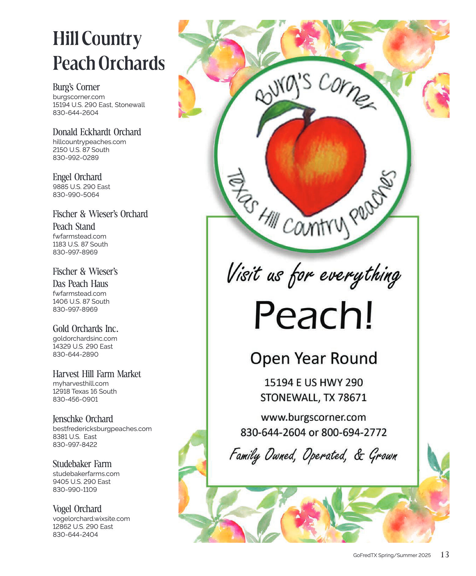 GoFredericksburg Visitors Guide Spring / Summer 20 - page 13