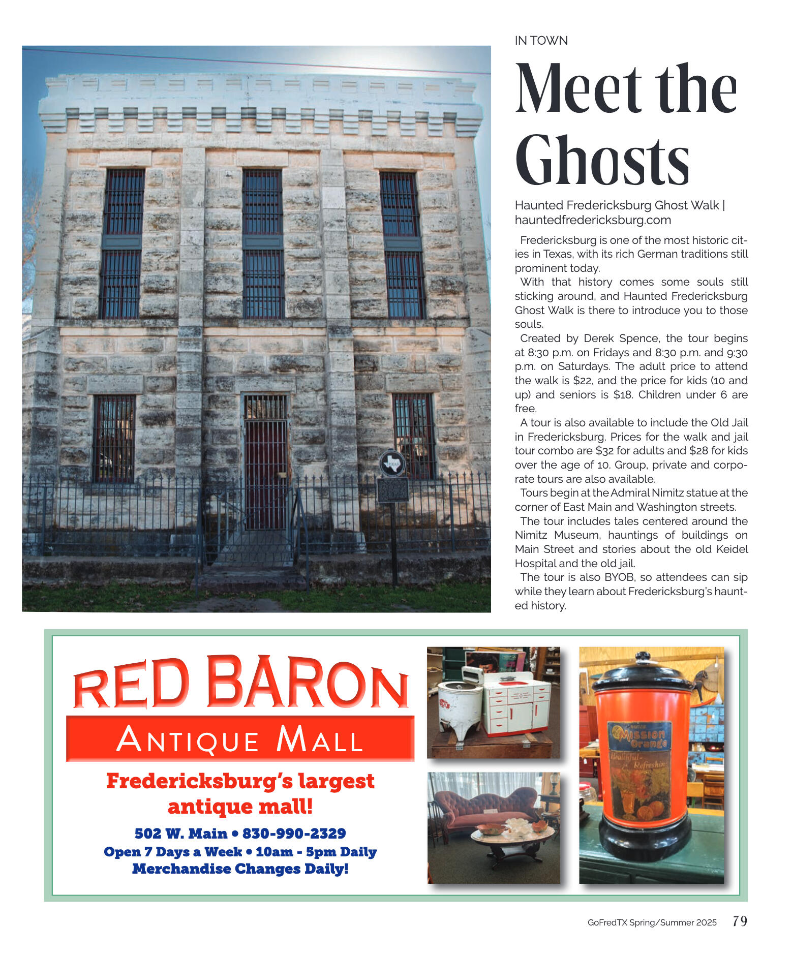 GoFredericksburg Visitors Guide Spring / Summer 20 - page 79