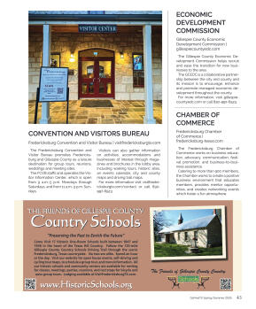 GoFredericksburg Visitors Guide Spring / Summer 20 - page 45