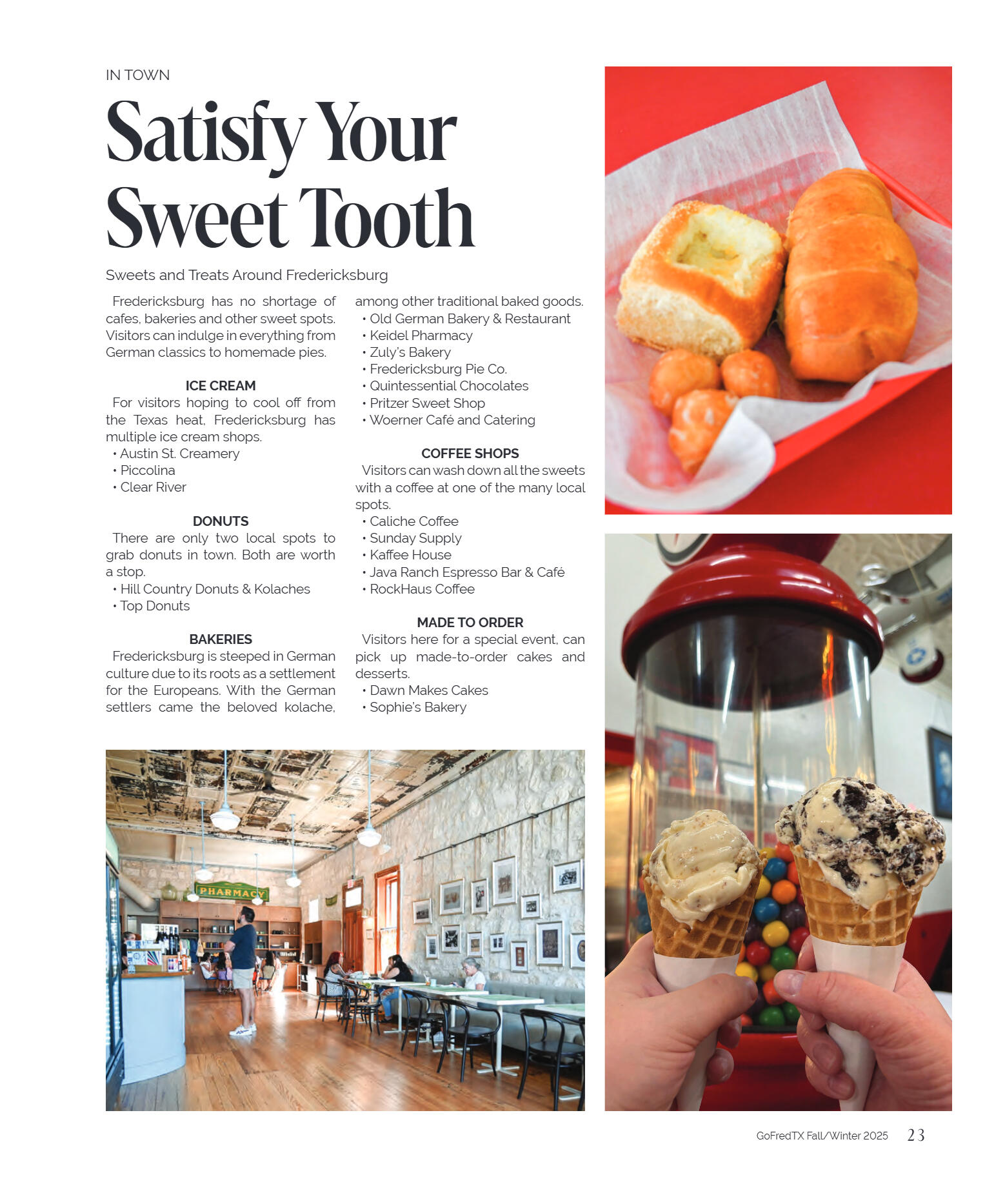 GoFredericksburg Visitors Guide Fall / Winter 2025 - page 23