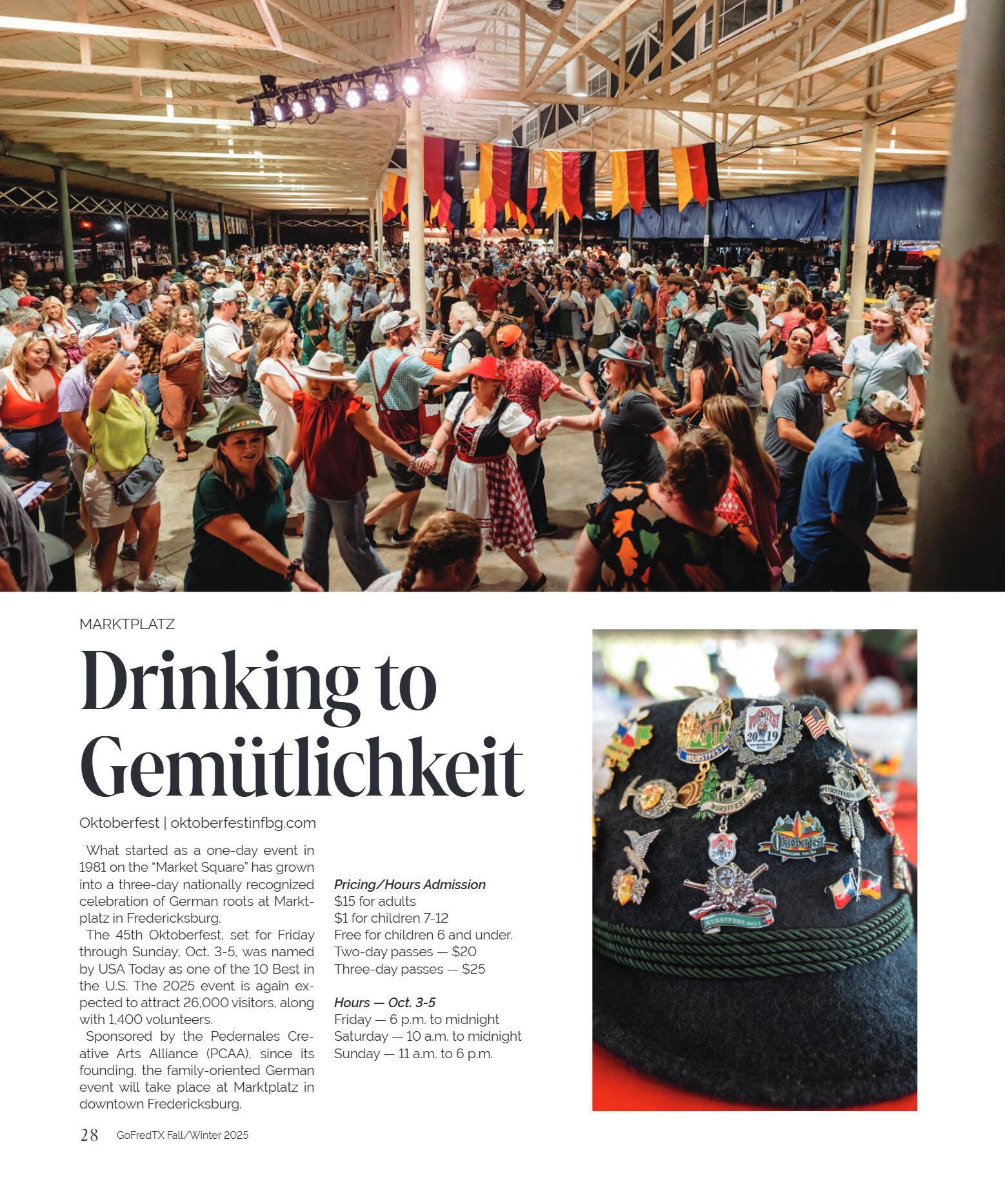 GoFredericksburg Visitors Guide Fall / Winter 2025 - page 28