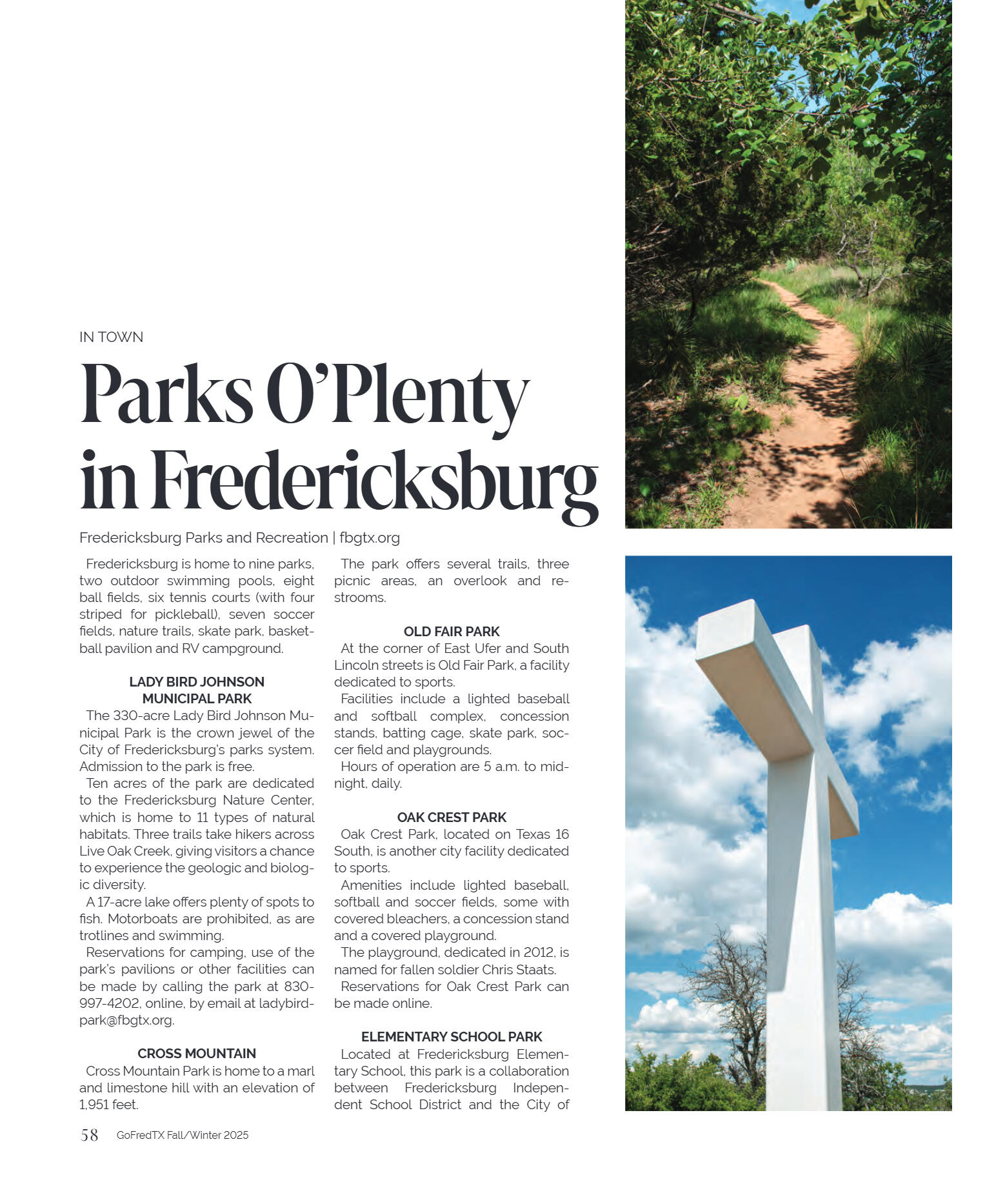GoFredericksburg Visitors Guide Fall / Winter 2025 - page 58