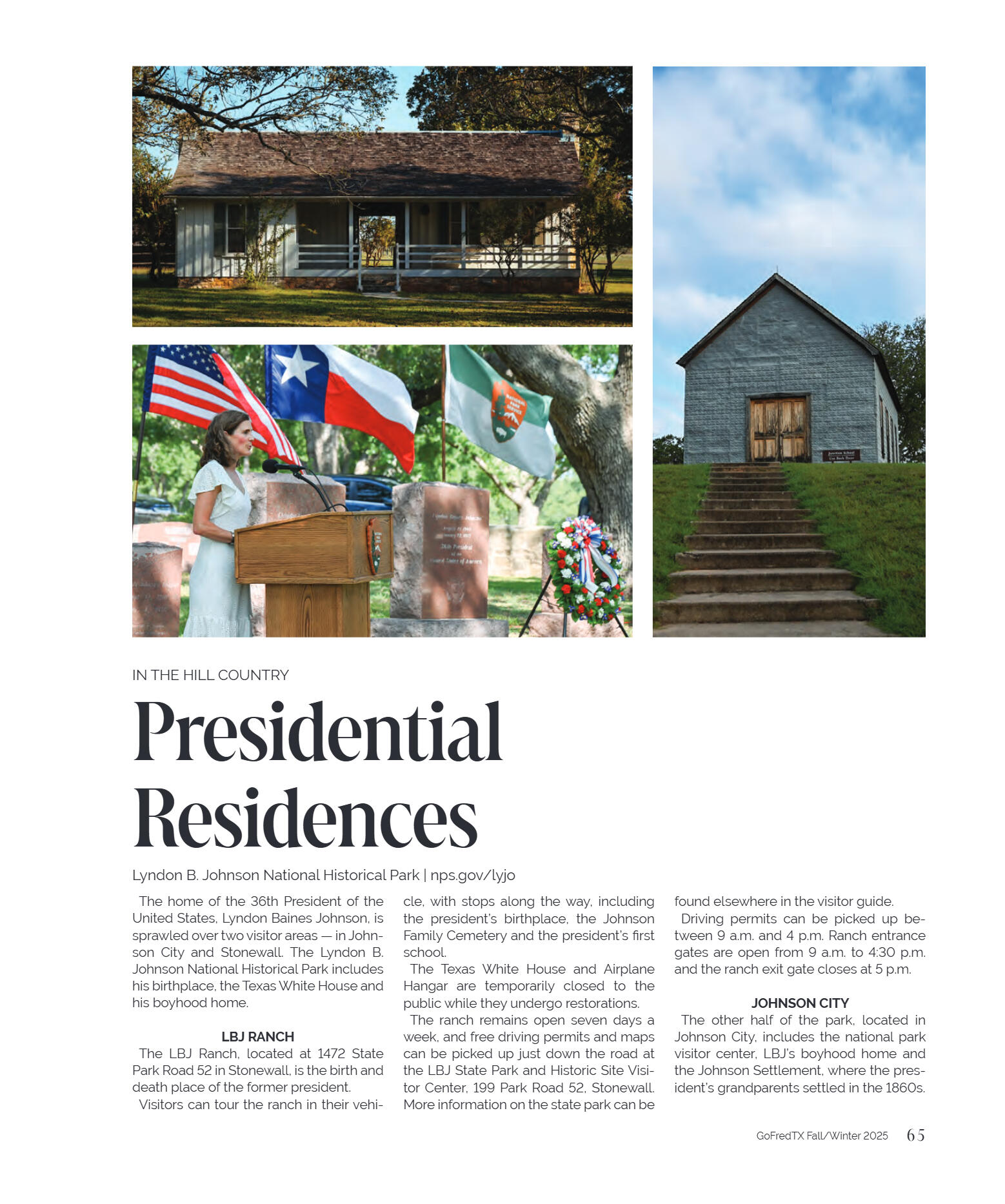 GoFredericksburg Visitors Guide Fall / Winter 2025 - page 65