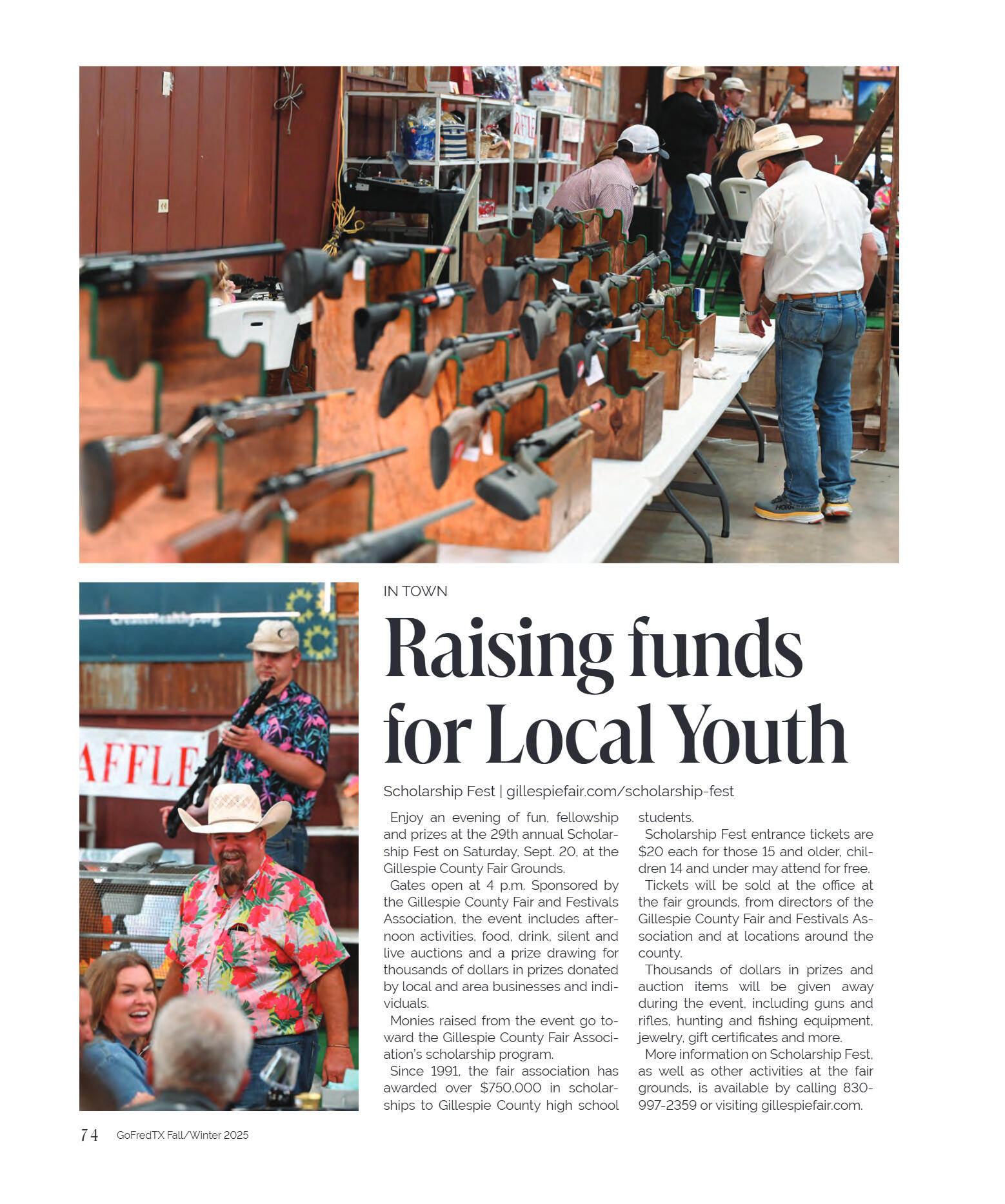 GoFredericksburg Visitors Guide Fall / Winter 2025 - page 74