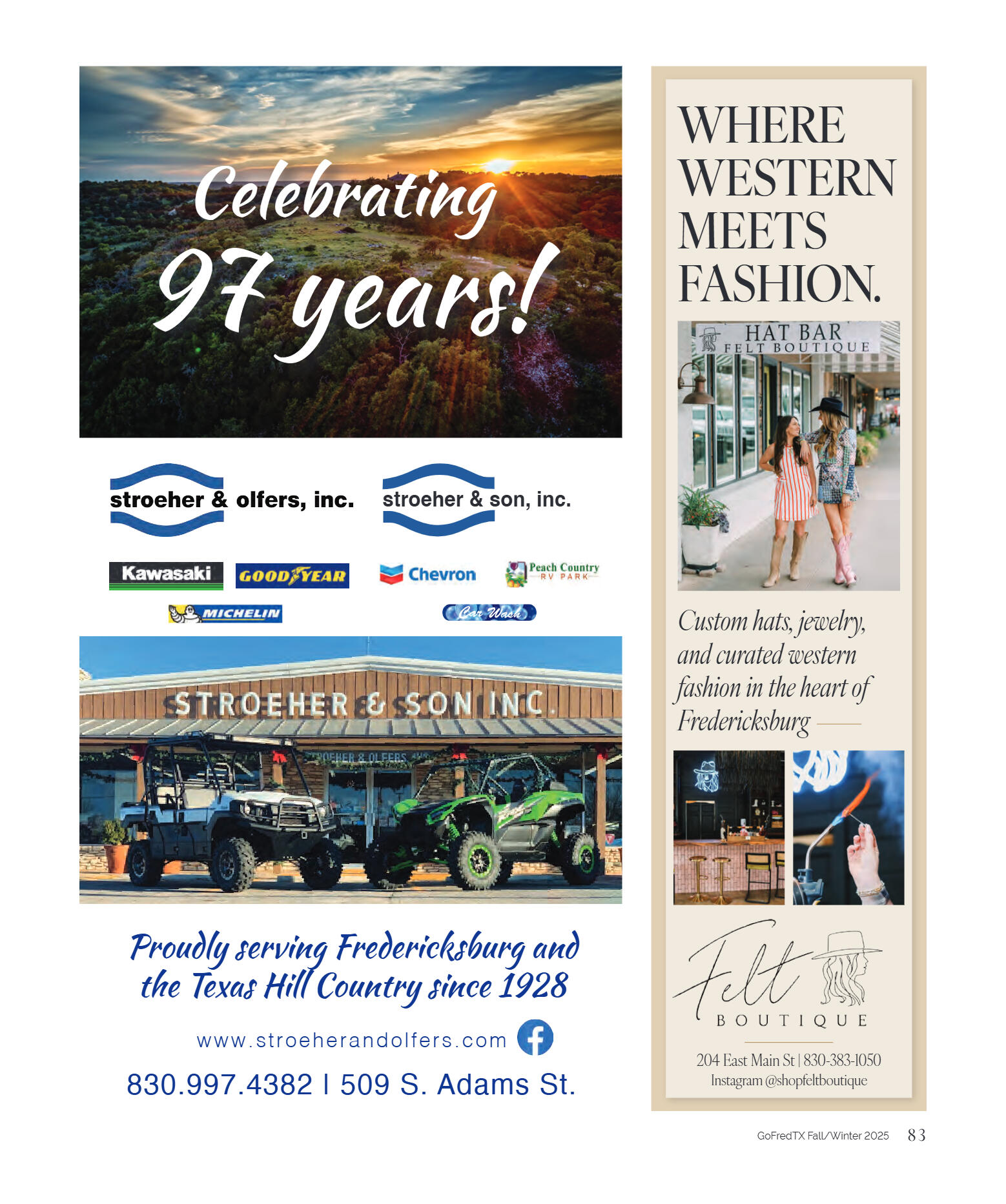 GoFredericksburg Visitors Guide Fall / Winter 2025 - page 83