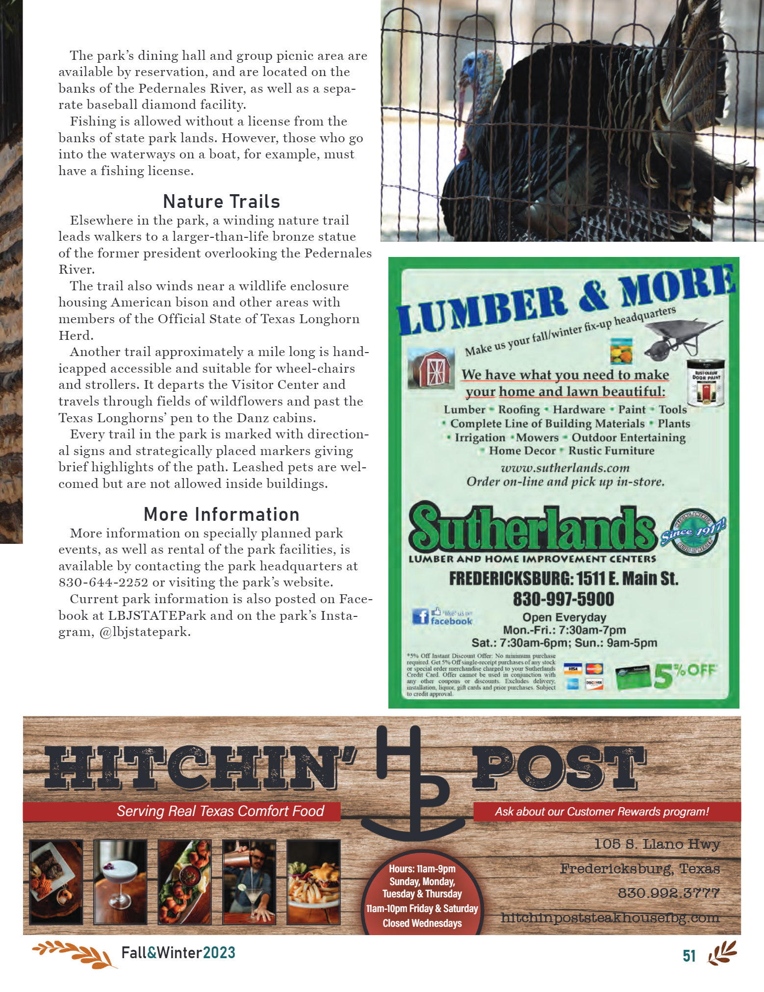 GoFredericksburg Visitors Guide Fall / Winter 2023 - page 53