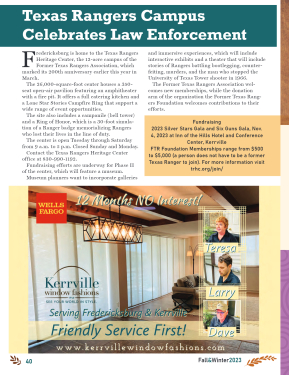 GoFredericksburg Visitors Guide Fall / Winter 2023 - page 42